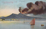 Neapel / Italien Ansichtskarte / Postkarte / Napoli - il Vesuvio col Pino di cenere Eruzione .. -