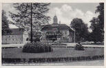 Oranienburg Ansichtskarte / Postkarte / Anlagen vorm Schloß mit Denkmal Louise Henriette -