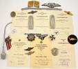  1942 - 1945 Drittes Reich / Italien Luftwaffe / Nachlass des Feldwebels Herbert Foller / Deutsches Kreuz in Gold 2 bis 3