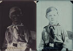 Drittes Reich / Westfalen Original Foto - Glasplatte / Hitlerjugend / Mit angefertigten Foto -