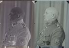 Drittes Reich / Arnsberg / Westfalen Original Foto - Glasplatte / Polizei / SS / Mit angefertigten Foto -