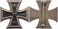 Deutsches Reich Eisernes Kreuz 1. Klasse, flache Form, Ausgabe 1914 / Übergröße 47 mm -