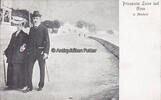 Mentone / Italien Ansichtskarte / Postkarte / Prinzessin Luise und Giron in Mentone -