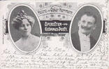  1902 Deutsches Reich Ansichtskarte / Postkarte / Helene und Oskar Herrmann / Operetten - und.... 3