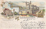 Henrichenburg / Castrop - Rauxel / Westfalen Ansichtskarte / Postkarte / Litho / Gruss vom Schiffshebewerk -