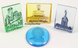 Drittes Reich Konvolut / WHW / 4 Glasabzeichen -