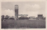 Hoogeveen / Niederlande Ansichtskarte / Postkarte / Gezicht op de Watertoren en Gasfabriek -