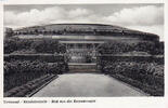 Dortmund Ansichtskarte / Postkarte / Westfalenhalle - Blick von der Rosenterrasse -