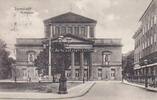 Darmstadt Ansichtskarte / Postkarte / Hoftheater -