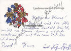 Göttingen Ansichtskarte / Postkarte / Landsmannschaft Gottinga im CC -