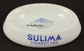 Deutsches Reich / Meissen Porzellan-Aschenbecher / Sulima Cigaretten -