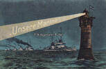 Deutsches Reich Ansichtskarte / Postkarte / Künstlerkarte / Unsere Marine / Unsere Flotte ... -