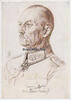 Drittes Reich Ansichtskarte / Postkarte / Männer der Westfront / W. Willrich: Generaloberst.. -