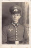 Drittes Reich Fotokarte Heer / Soldat in Uniform mit Mütze und Koppel -
