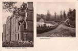 Frankreich/Delme Ansichtskarte/Schloss Aulnois bei Delme/Seille-Brücke -