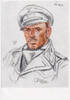 Drittes Reich Ansichtskarte / Postkarte / Künstlerkarte / W. Willrich / Kapitänleutnant... -