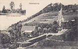 Syburg / Dortmund / Westhofen / Ruhr / Westfalen Ansichtskarte / Postkarte / Kaiser Wilhelm - Denkmal / Hohensyburg / Bergbahn -