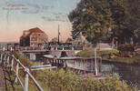 Lingen / Ems Ansichtskarte / Postkarte / Partie am alten Hafen -