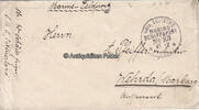 Deutsches Reich Feldpostbrief mit Marine - Schiffspost - Stempel 23 / S. M. S. Ostfriesland -