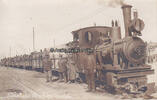 Gragsko - Drenovo / Nord - Mazedonien / Prilep Ansichtskarte / Postkarte / Fotokarte / Heeresfeldbahn / Kleinbahn Gradsko - ... -