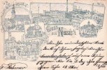Neusalz an der Oder Lithographie/Gruss aus Neusalz a.O. -