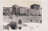 Jerusalem / Palästina ? Ansichtskarte / Postkarte / Fotokarte / Historisches Steingebäude worauf ... -