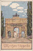 München Ansichtskarte / Postkarte / Künstlerkarte / Siegestor -