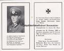 Drittes Reich / Sundern Sterbezettel / Sterbebild / Hubert Baumeister Obergefreiter in einem Inf. Regt. -