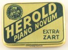 Deutsches Reich,Nürnberg Grammophon Nadeldose,HEROLD PIANO NOVUM EXTRA ZART -