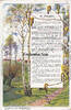 Erzgebirge Ansichtskarte / Postkarte / In Friehgahr, Gedicht von B. Herrmann -