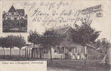 Darmstadt Ansichtskarte / Postkarte / Gruss vom Uebungsplatz Darmstadt / Villa Roth -