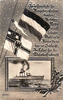 Deutsches Reich Ansichtskarte / S. M. S. Karlsruhe -