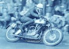 Bundesrepublik Reklamekarte/NSU/Überall wo Wilhelm Herz mit seiner 350 ccm NSU..... -