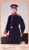Deutsches Reich Farbig koloriertes Portraitphoto -