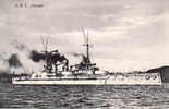 Deutsches Reich Ansichtskarte/S.M.S. <i>Nassau</i> -