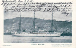 Deutsches Reich/Kanada/Dartmouth Ansichtskarte/S.M.S. Moltke. -