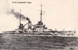 Deutsches Reich Ansichtskarte/S.M. Linienschiff Posen -