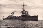 Drittes Reich Ansichtskarte / Artillerieschulboot <i>Bremse</i> -