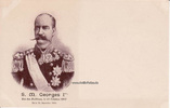 Griechenland Ansichtskarte/S. M. Georges Ier/Roi des Hellénes, le 31 Octobre 1863 -