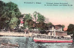 Woltersdorf b. Erkner Ansichtskarte/Wirtshaus Schloss Woltersdorf Fr.Saewert,Fernspr.Amt Erkner No.149 -