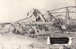 Deutsches Reich Fotokarte/Engl. Flugzeug m. 6 Bomben -