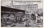 Deutsches Reich Künstlerkarte / Beschlagnahme einer feindlichen Flugzeugfabrik durch deutsche... -