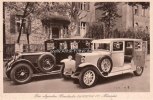Berlin/Schöneberg 1931 Werbekarte/Die eleganten Brautautos 24/100/170 PS Mercedes 2