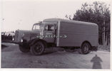 Hamburg/Niendorf Fotokarte/Mercedes LKW der Firma Derwisch Hamburg, Werk Niendorf/Ostsee -