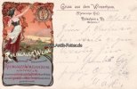 Rüdesheim a.Rh./Eltville a.Rh. Werbekarte/Rheingauer Weine/Central-Verkaufs-Genossenschaft/Gruss aus dem... -