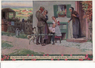 Deutsches Reich 1915 Künstlerkarte/Paul Hey/VDA/Unsere Feldgrauen./In der Heimat da gibts ein ... 2-3