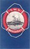 Deutsches Reich Ansichtskarte handkoloriert/S.M.S. Mecklenburg -