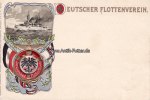 Deutsches Reich Präge-Litho/Deutscher Flottenverein. I. -