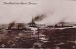 Deutsches Reich Ansichtskarte/Postkarte/Durchbruch einer Torpedo-Division. -