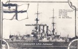 Deutsches Reich Ansichtskarte/Postkarte/Linienschiff S.M.S. <i>Schlesien</i>. -